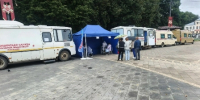 "Шаг к здоровью": выездная диспансеризация на Успенской площади - Администрация Угличского района