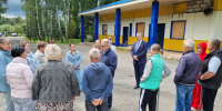 Руководитель фракции КПРФ в Мособлдуме Александр Наумов встретился с жителями села Березнецово в г.о. Ступино - КПРФ