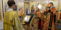 СОВЕРШЕНА ЛИТУРГИЯ В ХРАМЕ, РАСПОЛОЖЕННОМ НА БАЗЕ ОМОН И СОБР УПРАВЛЕНИЯ РОСГВАРДИИ - Ярославская епархия