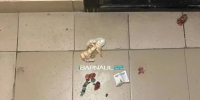 Ритуал в подъезде многоэтажки / Фото: канала Barnaul22 - ИА Амител