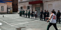 В СИЗО-1 ГУФСИН России по Челябинской области прошли спортивные мероприятия ко Дню городошного спорта - УФСИН по Челябинской области
