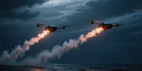 SHOT: до восьми громких взрывов прогремело в районе Анапы, видны вспышки в небе - SochiStream.Ru