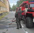пожарная машина возле дома - ИА Nord-News.Ru
