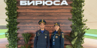 Представители молодежного совета Главного управления - на ТИМ «Бирюса» - МЧС России