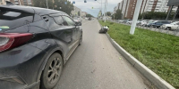 ️Мотоциклист серьёзно пострадал в дорожной аварии в Абакане, у него перелом позвоночника - Абакан 24