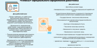 Плюсы официального оформления работника. - Куменский район