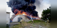Огнеборцы локализовали возгорание на складе с дровами - КрымИнформ