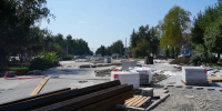 В Бийске продолжается ремонт первой очереди Петровского бульвара - Газета Бийский рабочий
