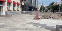 Бетонное основание под улан-удэнский Арбат полностью готово - Infpol.Ru
