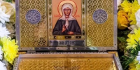 В Тихвинский храм Кирсанова прибывает ковчег с частью мощей святой блаженной Матроны Московской - Кирсанов.Онлайн