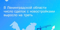 В Ленинградской области число сделок с новостройками выросло на треть - Гатчинская правда