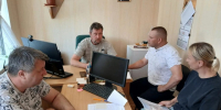В Нижнесерогозском муниципальном округе провел рабочую встречу с коллективом ГБУ ХО «Нижнесерогозский комплексный центр социального обслуживания населения». - Служба занятости населения
