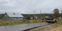 В селе Монастырском завершается ремонт дороги по «Дорожному миллиарду». - Юрьянский район