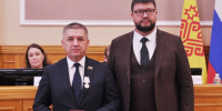 Владимир Доброхотов удостоен медали «За заслуги перед городом Чебоксары» - Собрание депутатов
