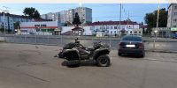 В Брянске водитель квадроцикла сбежал после ДТП с тремя пострадавшими - БрянскToday.Ru