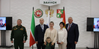 В Заинске состоялась церемония передачи государственных наград семьям погибших участников СВО - Заинский район
