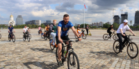В Парке Победы состоялся велофестиваль «Герои разных эпох» - Звездный бульвар