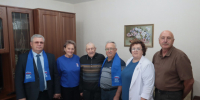 Ветеран ВОВ Филипп Семенович Мищенко отметил свой 100-летний юбилей! - Баганский район