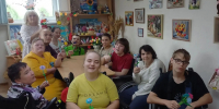В чистопольском доме-интернате прошел мастер-класс по изготовлению цветов из фетра - Чистополь-информ