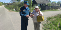Пожарная профилактика в поселке Киря - Министерство по делам гражданской обороны и чрезвычайным ситуациям