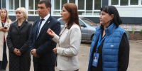 Наталья Евсюкова оценила ход ремонта в школе № 3 - Собрание депутатов