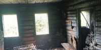 В селе Уришка сгорел нежилой дом - Info-Rm.Com