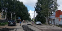 Благоустройство дорожного покрытия на улице Рабочей. - Сыктывдинский район
