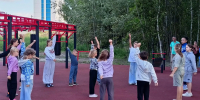 В Курчатове Курской области открыли новую площадку для воркаута - РИА Курск