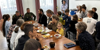 Встреча с ветеранами СВО на приходе храма преподобного Сергия Радонежского г.Ханты-Мансийска - Ханты-Мансийская Митрополия