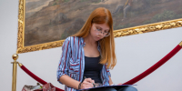 Каменноостровский дворец стал мастерской для юных художников - Комитет по образованию