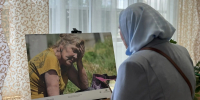 В Альметьевске состоялось официальное открытие фотовыставки «Хроники террора украинского неонацистского режима» - Альметьевский район