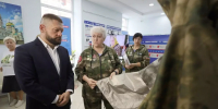 Евгений Поддубный посетил омских «Берегинь СВО» - Вечерний Омск