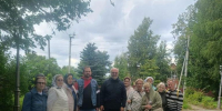 17.08.26 г. Отдыхающие из санаториев Плеса посетили с экскурсией Воскресенский кафедральный собор Вичуги, изображение №1 - Ивановская митрополия