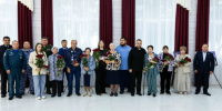 В Алексеевском прошла церемония вручение наград семьям участников СВО - Алексеевский район