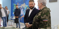 Евгений Поддубный навестил «Берегинь СВО» в омском Штабе общественной поддержки - Единая Россия
