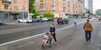 В центре Москвы комплексно отремонтировали улицу Пресненский Вал - Пресненский район