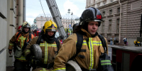 Пожарные учения прошли в здании Санкт-Петербургской избирательной комиссии - Spbdnevnik.ru
