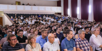 Ректор СГТУ Сергей Наумов поздравил первокурсников ИнЭТиП с поступлением в вуз - СГТУ