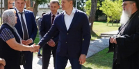 Ковальчук посетил прифронтовой Климовский район - БрянскToday.Ru