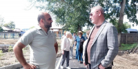 Народная программа «Единой России»: Партийный десант проверил ход благоустройства в Акшинском округе - Единая Россия