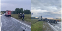 Водитель иномарки погиб в ДТП с грузовиком на новосибирской трассе - Gorsite.Ru