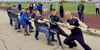 Сотрудники краснокаменской исправительной колонии показали высокие результаты в городской Спартакиаде - УФСИН