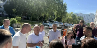 В Хабаровске продолжается благоустройство «Сквера русских сказок» и ремонт дорог - Единая Россия