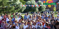 Кино под открытом небом у сцены «Ракушка» - Зеленодольский район