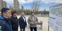Александр Моор и Максим Афанасьев работают на городских объектах - ИА Тюменская линия