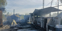 В Селемджинском районе сгорели дизельная электростанция и склад запчастей (ФОТО, ВИДЕО) - Asn24.Ru
