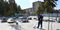 Благоустройство территории возле Дворца культуры в Елабуге - Газета Новая Кама