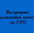 Получите налоговый вычет за ГТО! - Народное слово