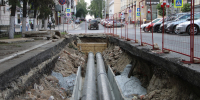 В Курске завершают реконструкцию тепломагистрали на улице Серафима Саровского - РИА Курск