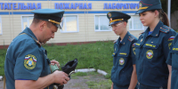 Завершился учебный сбор с выпускниками высших учебных заведений МЧС России - МЧС